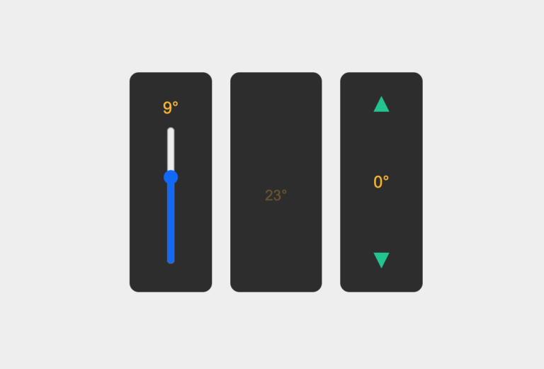 How to Create a Temperature Control Interface Using HTML, CSS, and JavaScript